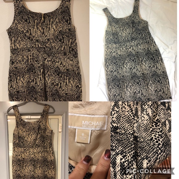 ❌SOLD❌ Michael Kors snake skin dress - Picture 6 of 11